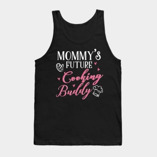 Cooking Mom and Baby Matching T-shirts Gift Tank Top